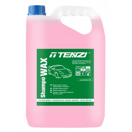 SZAMPON Z WOSKIEM CARNAUBA SHAMPO WAX 5L TENZI